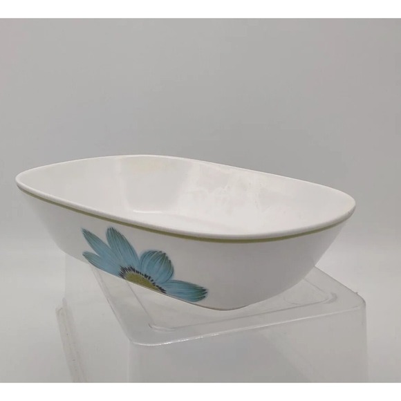 Vtg Noritake UP-SA DAISY Vegetable Serving Bowl Oval 9001 Progression Japan 1 - Picture 6 of 6